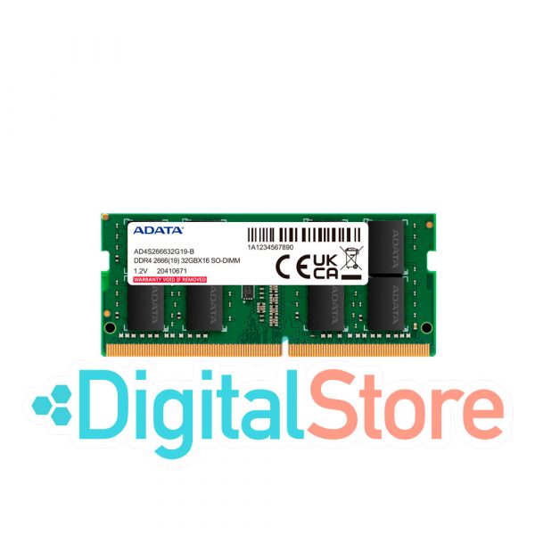 Memoria RAM ADATA 4GB DDR4 Para Portátil