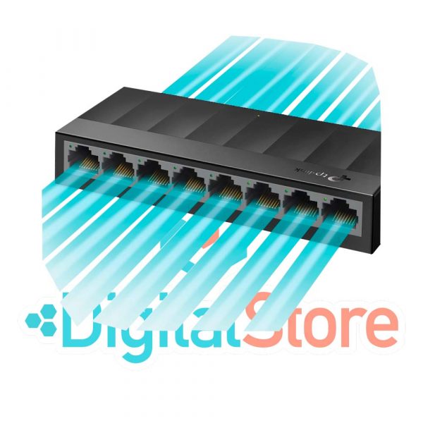 digital-store-Switch LS1008G TP-Link de Escritorio de 8 Puertos 10-100-1000Mbps-comercial-monterrey2