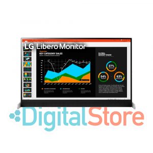 Monitor Profesional LG 27 Pulgadas 27BQ70QC-S Libero QHD - IPS – 5MS – 60Hz - Con Cámara Web Full