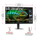 Monitor LG 27U710B-B Ultrafine UT 4K UHD IPS 5Ms 60Hz Altura Ajustable - 27" - Imagen 5