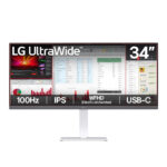 Monitor LG 34U530A-W Ultrawide WFHD IPS 5Ms 1Ms MBR 100Hz Altura Ajustable Altavoces - 34"