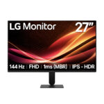 Monitor LG 27U411B-B U4 FHD IPS 5Ms 1Ms MBR 144Hz - 27"