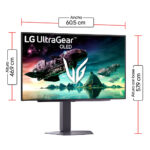 Monitor LG 27GX704A-B UltraGear GX7 2K QHD OLED 0.03Ms 240Hz Pivotable - 27" - Imagen 4