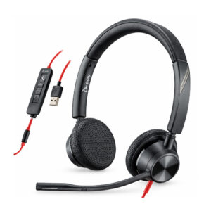 Diadema HP Poly Blackwire 3325 - Conexión Usb-C/A Plug 3.5 - Certificada por Microsoft Teams