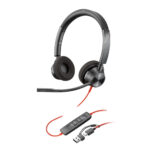 Diadema HP Poly Blackwire 3325 - Conexión Usb-C/A Plug 3.5 - Certificada por Microsoft Teams - Imagen 2