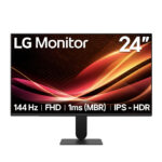 Monitor LG 24U411B-B FHD IPS 5Ms 1Ms MBR 144Hz - 24"